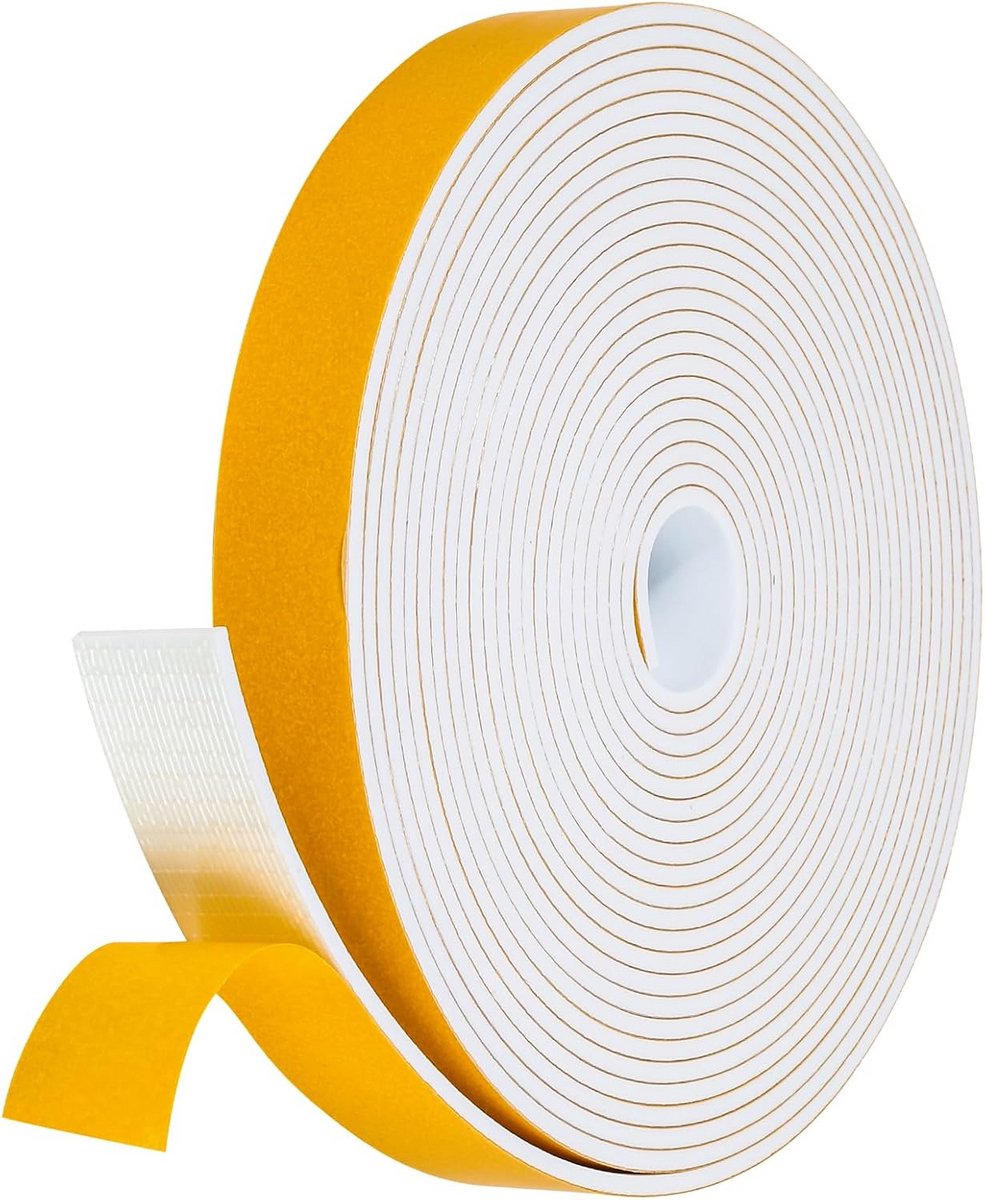Isolatiestrip Schuimtape Hoge Dichtheid voor Deurkozijn Geluidsisolatie Wit
