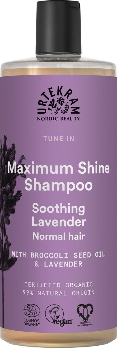 Urtekram Shampoo Soothing Lavendel Biologisch 500 ml