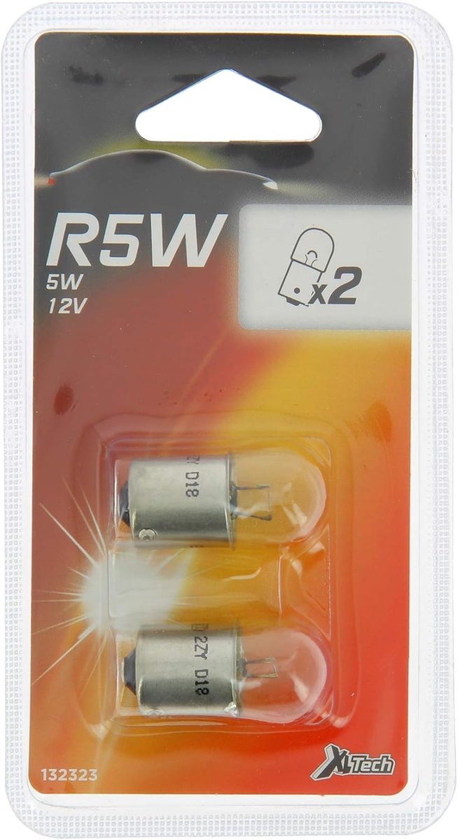 5W Gloeilamp - Cartec 132323 Autolamp Vervanging Weerstand Lamp voor Auto Camper Caravan Motor Voertuig