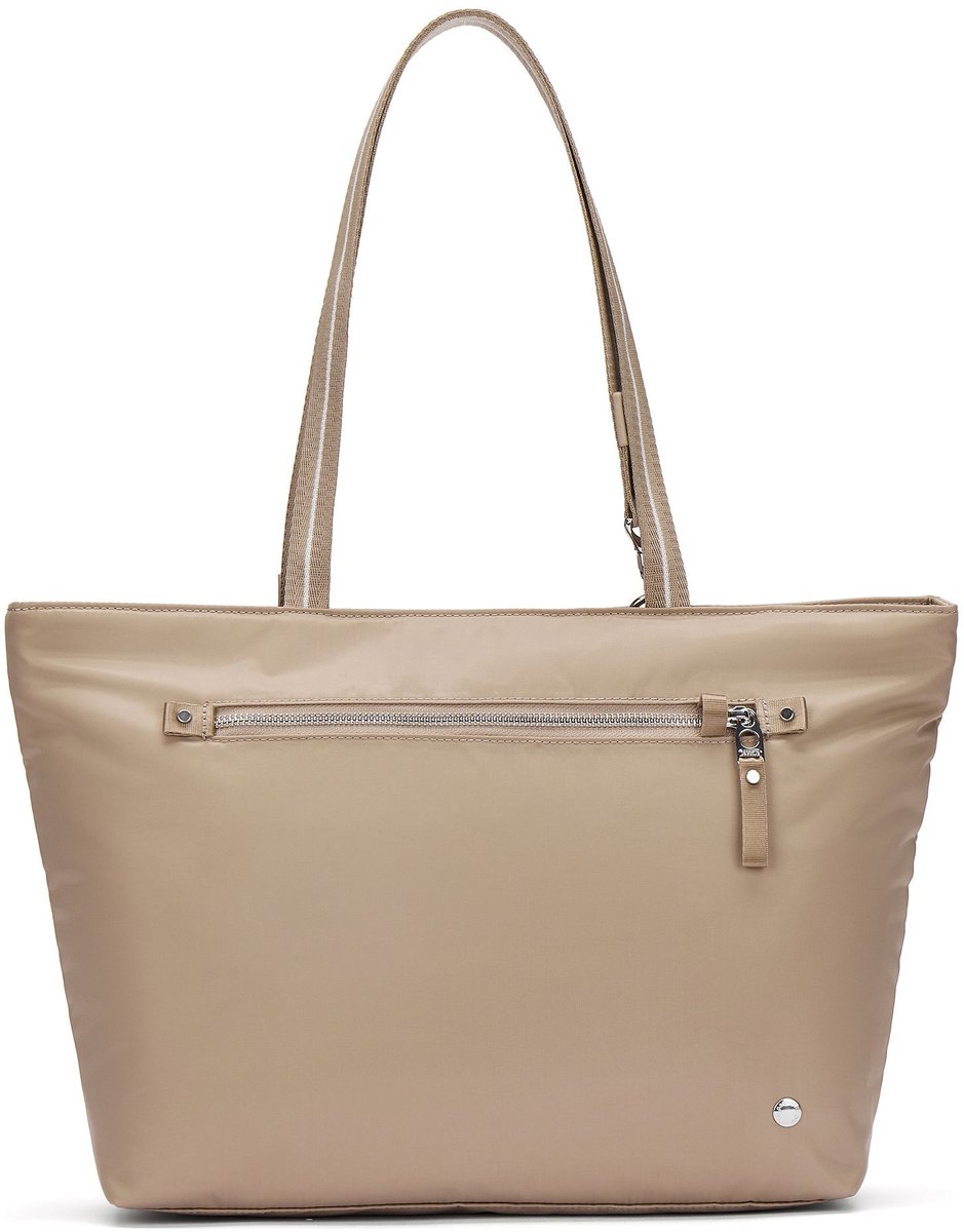 Pacsafe Pacsafe W Shopper Tas 42 cm Laptop compartiment - 13 L - taupe