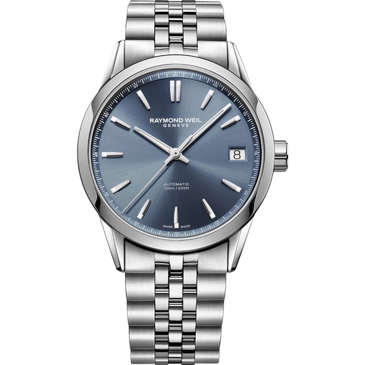 Raymond Weil Freelancer 2741-ST-50001 Horloge - Staal - Zilverkleurig - Ø 40 mm