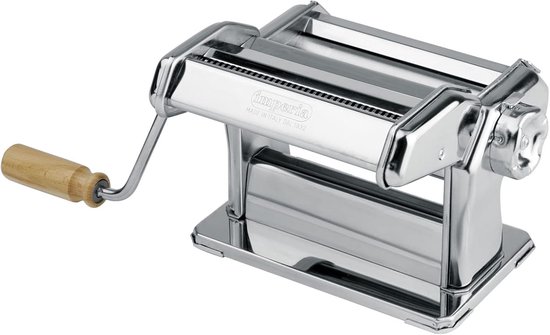 Pastamachine RVS voor Lasagne, Fettuccini & Tagliatelle - Handmatig Pastadeeg Maken van Pastamachine — afbeelding 4