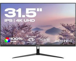 31.5 inch 4K UHD IPS Monitor (3840x2160) met HDR, 100% sRGB en G-Sync/FreeSync