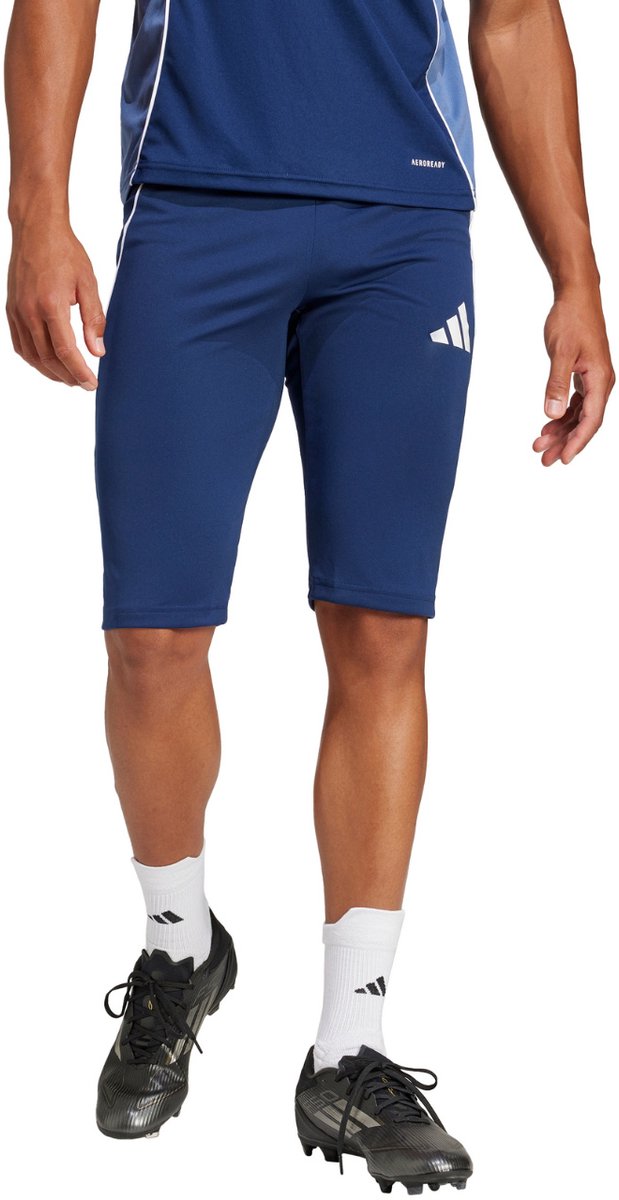 Herenshort adidas Tiro 25 Competition 1/2 - Donkerblauw - M