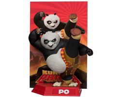 McFarlane Toys Kung Fu Panda Movie Maniacs PVC Statue Po 17 cm Beeld