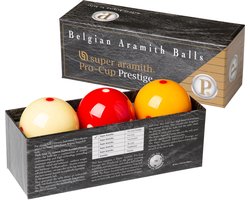 Super Aramith biljart ballen set 61.5mm Pro Cup Prestige