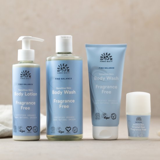 Urtekram Fragrance Free Parfumvrije Bodywash Gevoelige Huid