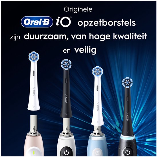 Oral-B iO Ultimate Clean Opzetborstels - 8 stuks - Kartonnen Brievenbusverpakking