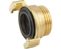 Garden hose-quick fittings GeKa 40 mm jaw coupling with male thread