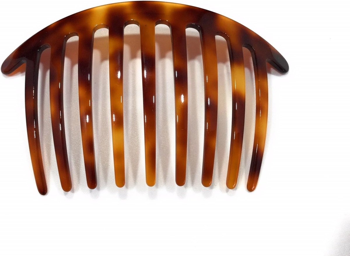 Handgemaakte Zijkam Haarkam 12 cm voor Blond en Bruin Haar - Insteekkam