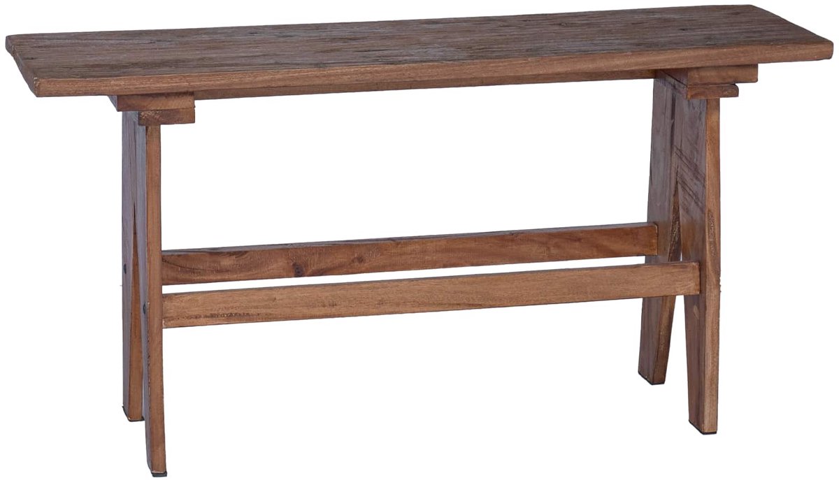 vidaXL - Bank - Naturel - 100 - x - 30 - x - 51 - cm - Massief - gerecycled - hout