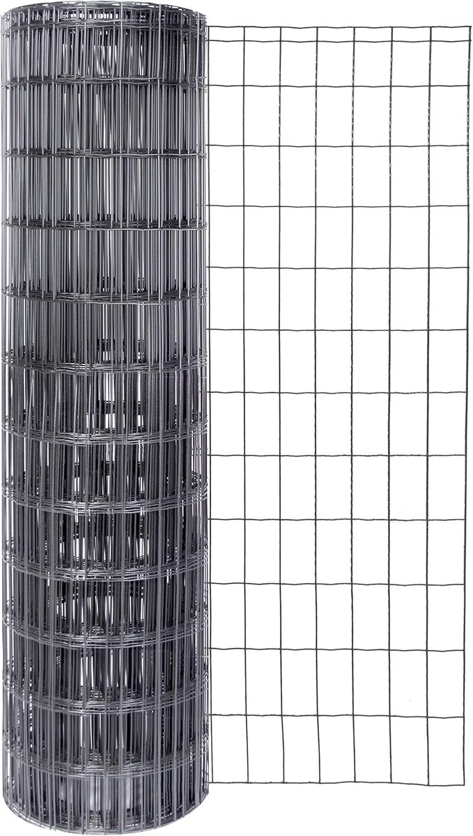 Stevig Metalen Gaashekwerk Paneel - 122 cm Hoog, 25 Meter Lang - Diverse Kleuren
