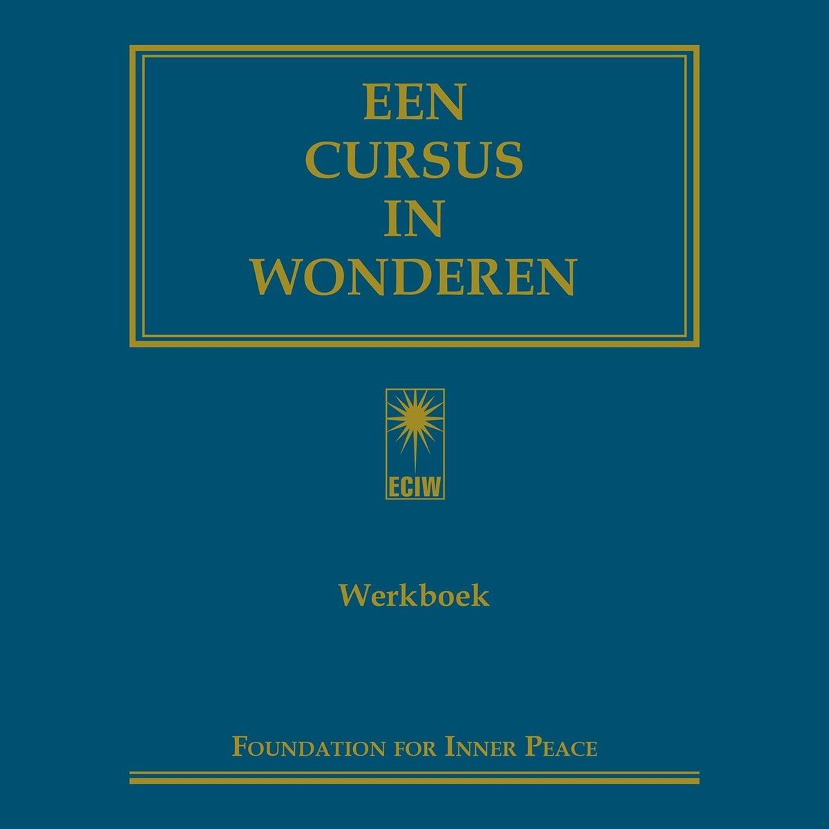 Omslag van Een cursus in wonderen