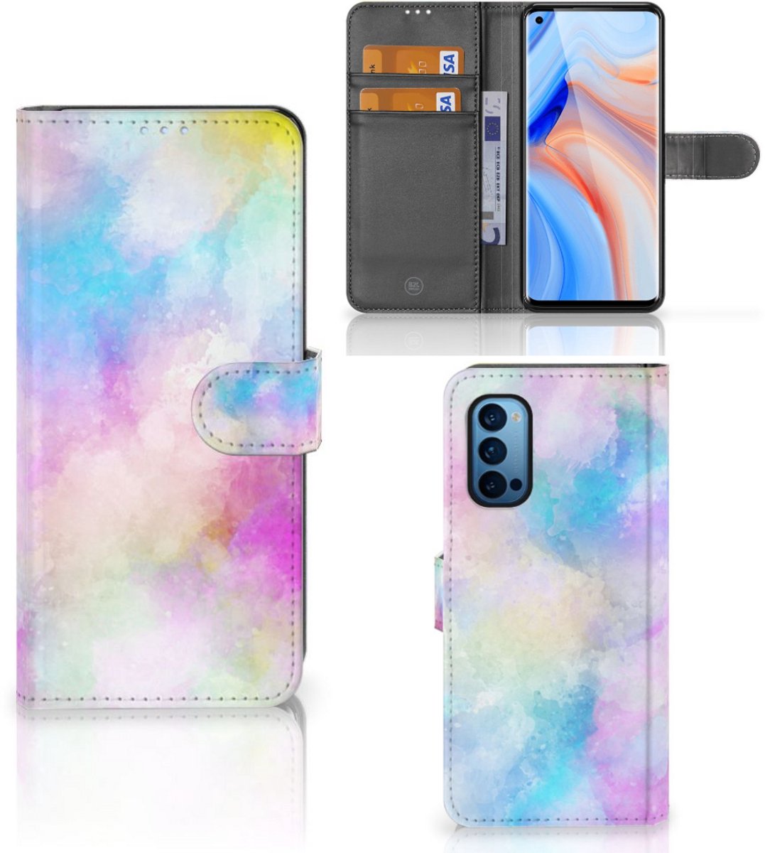 Hoesje OPPO Reno 4 Pro 5G Watercolor Light