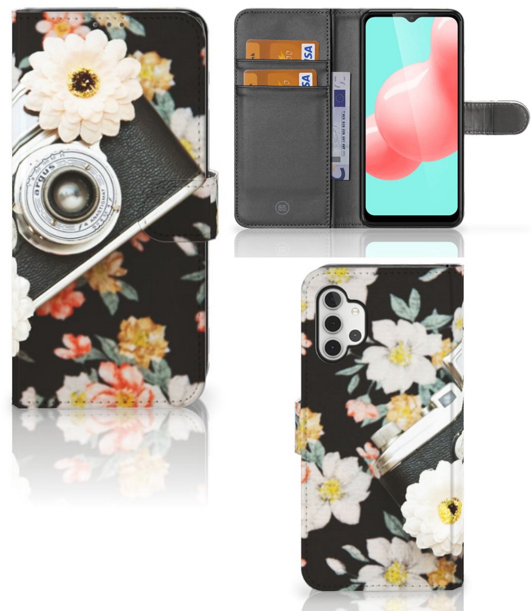 Samsung Galaxy A32 5G Telefoonhoesje met foto Vintage Camera