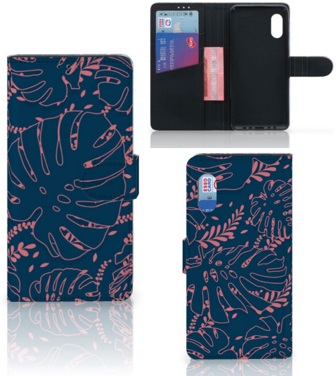Samsung Xcover Pro Hoesje Palm Leaves