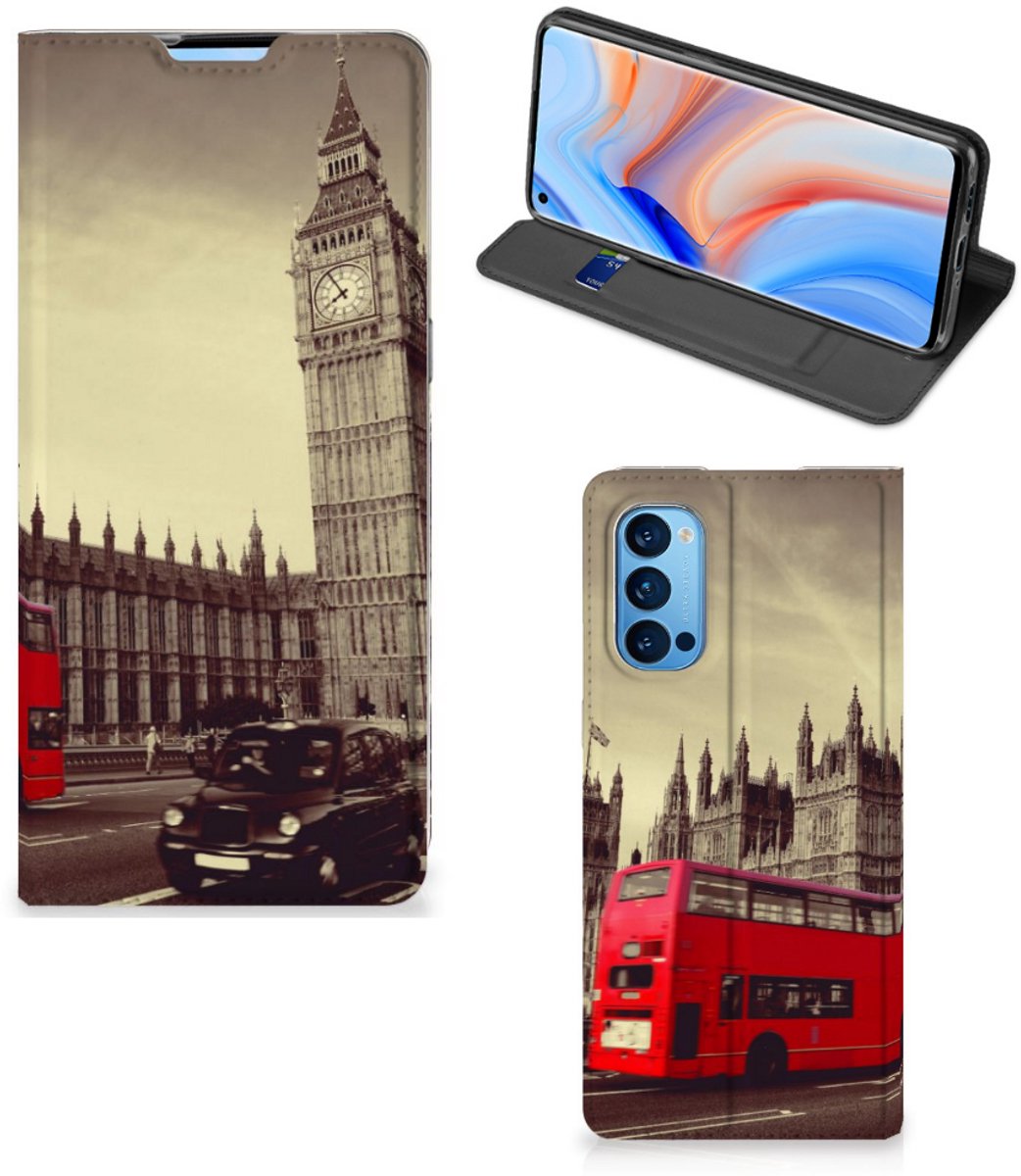 OPPO Reno4 Pro 5G Book Cover Londen