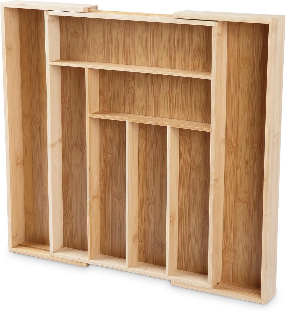 Bamboe Lade Organizer voor Bestek en Keukengerei