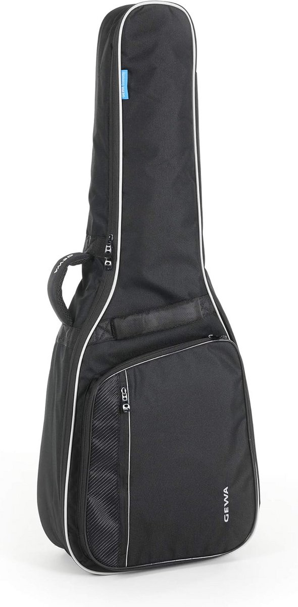 Guitar Gig Bag 12mm voor Klassieke Gitaar 4/4 - Zwart, Scheurvast en Waterdicht