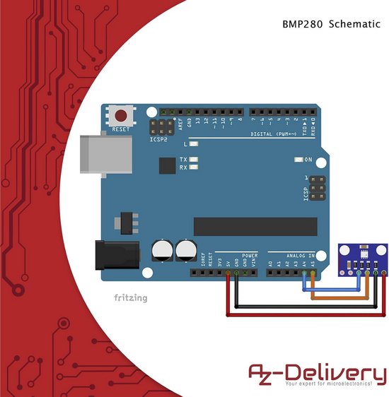 Barometric Sensor for Air Pressure Measurement - Compatible with ...