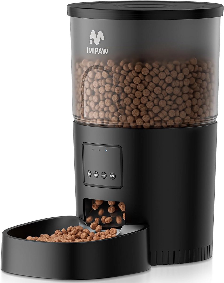 Automatische Voerbak voor Katten 3L met Nauwkeurige Portiecontrole
