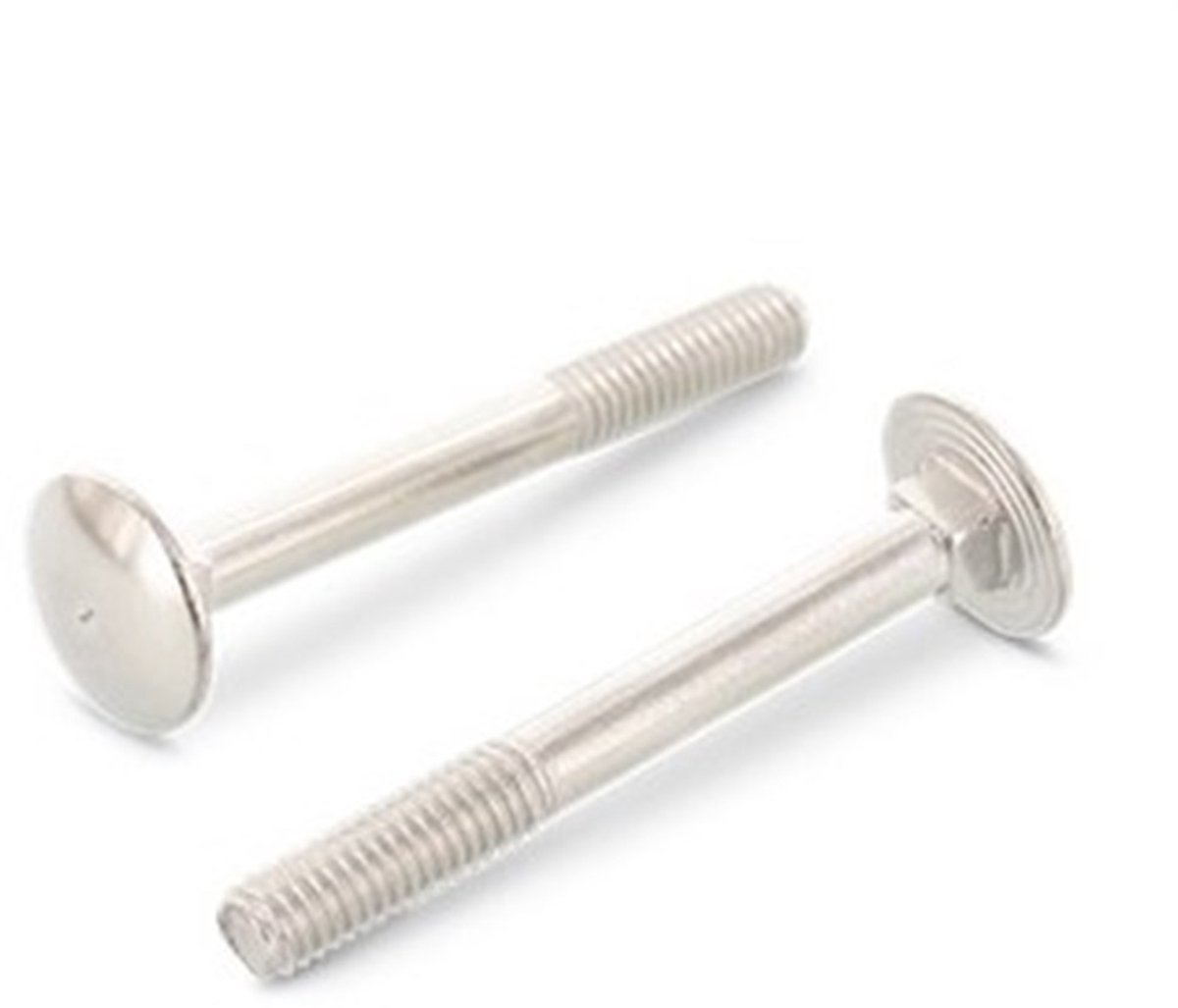 Slotbout M10 x 180 DIN 603 RVS A2 (50 stuks)