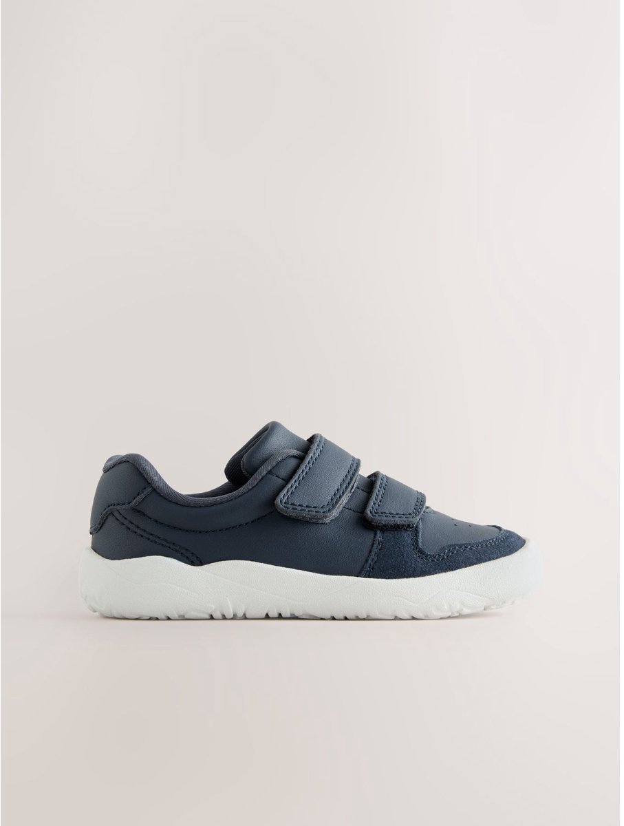 Next Leren Barefoot-sneakers met klittenbandsluiting