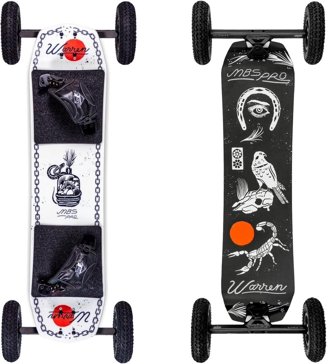 MBS Pro Warren III Mountainboard Snake