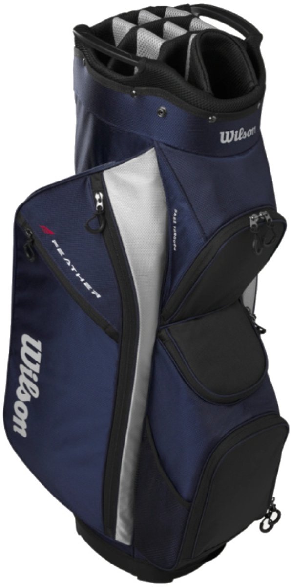 Wilson Feather Cartbag Navy/Silver van Merkloos — afbeelding 5