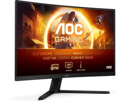 32 Inch QHD Gaming Monitor met 180Hz en 0.5ms Reactietijd