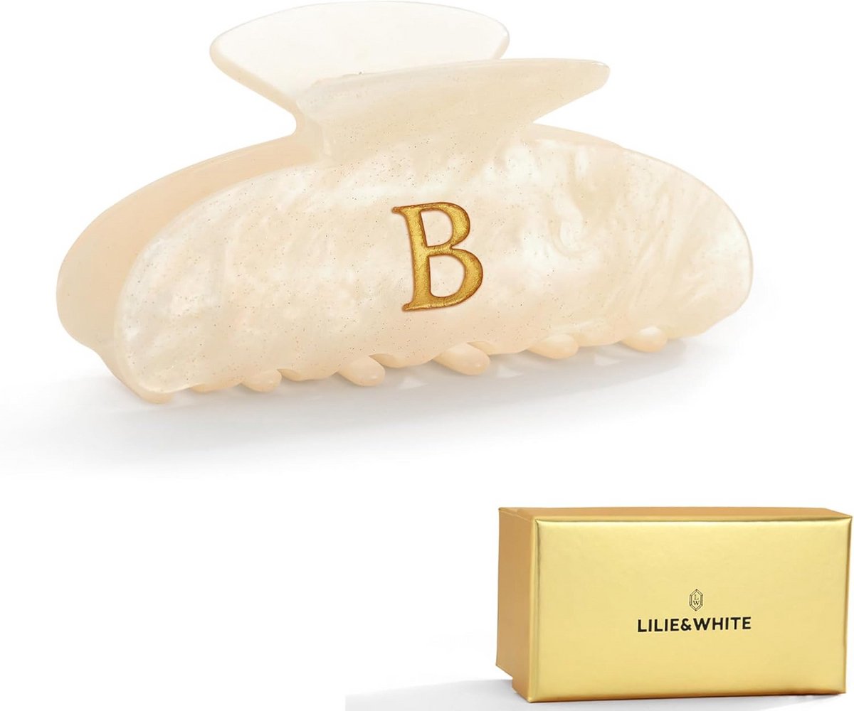 Elegante Haarklauw Clip met Pareleffect - Gepersonaliseerde Haaraccessoire voor Vrouwen