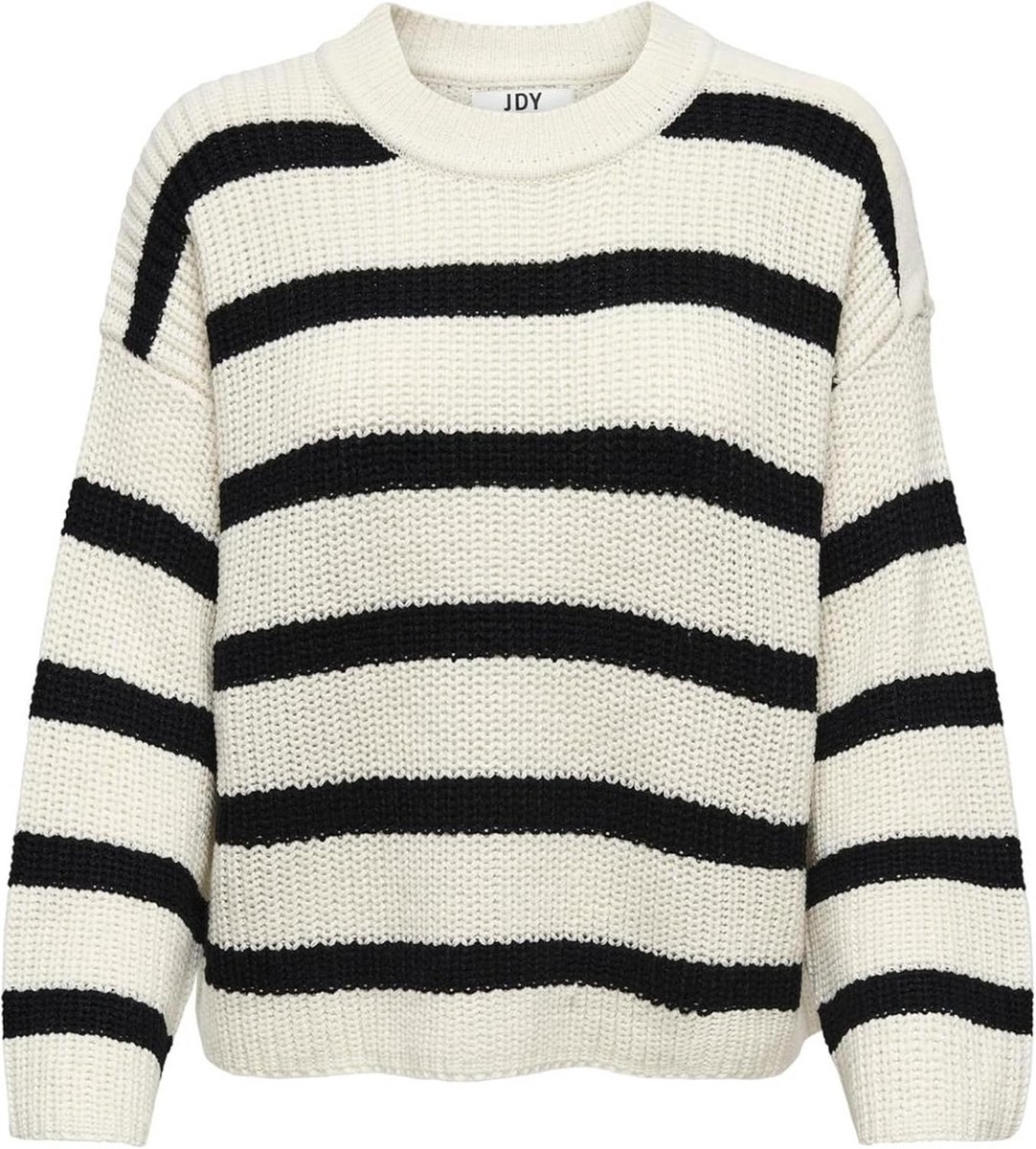 Dames L/S Gestreepte Pullover