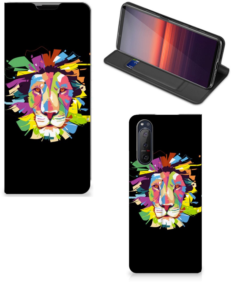 Sony Xperia 5 II Magnet Case Lion Color