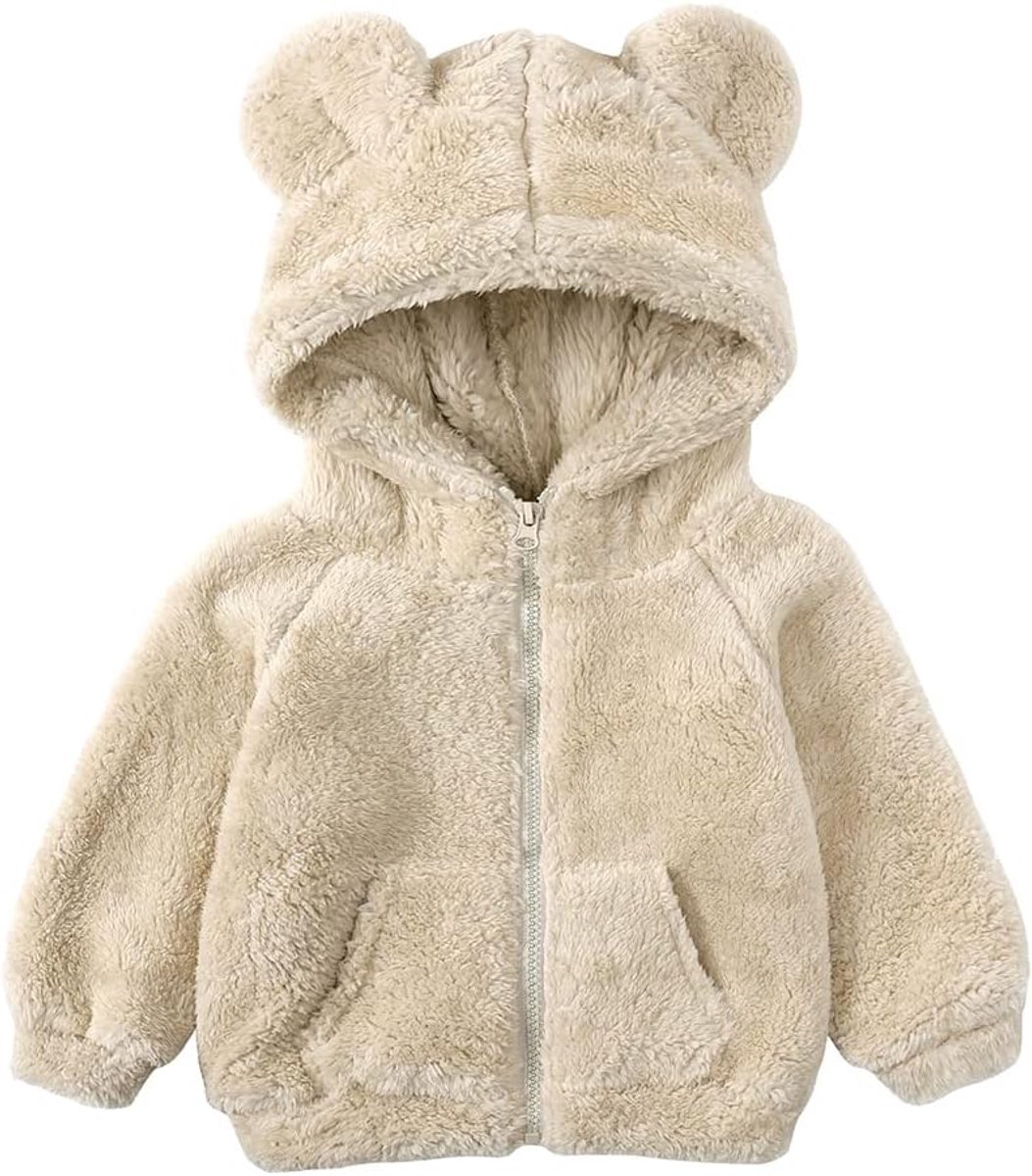 Fleece Hoodie voor Pasgeborenen | Warme Winter Buitenkleding