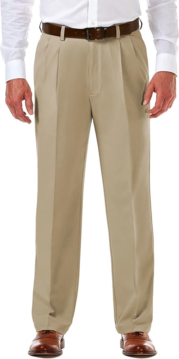 Koele, Comfortabele Pantalons met Verborgen Tailleband voor Heren - Regular en Big & Tall Maten