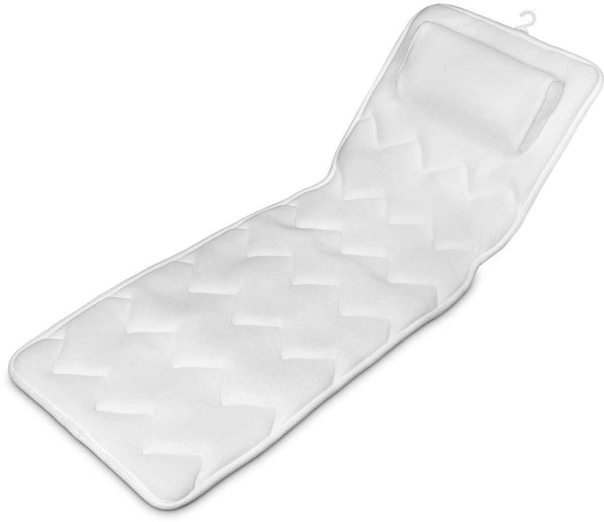 Badewannenmatte met Kussen - Ergonomisch Design - 125x42cm