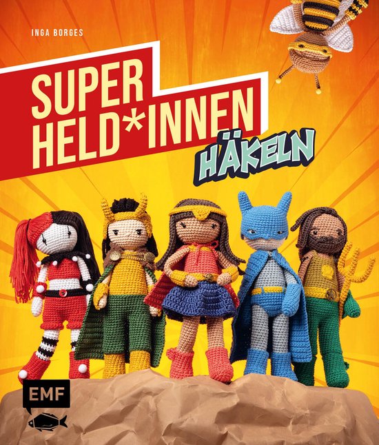 Superhelden und -heldinnen häkeln - cover