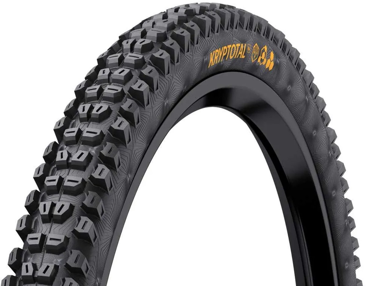 Continental Kryptotal Rear Dh Supersoft Tubeless 27.5´´ X 2.40 Mtb-band Zwart 27.5´´ x 2.40 – foto 2