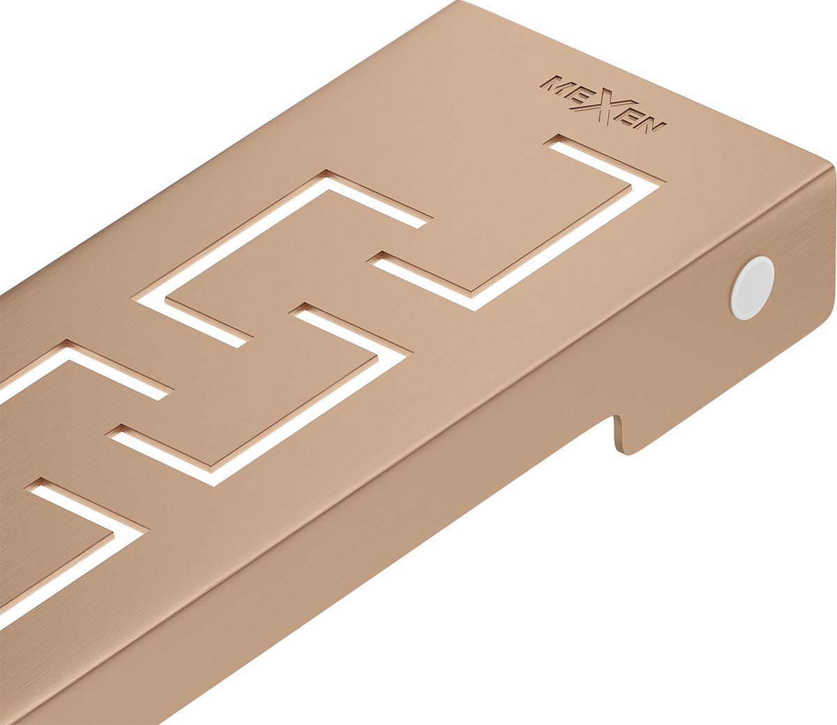 Mexen Flat M15 afdekking voor lijnafvoer 70 cm, geborsteld koper - 1C24070