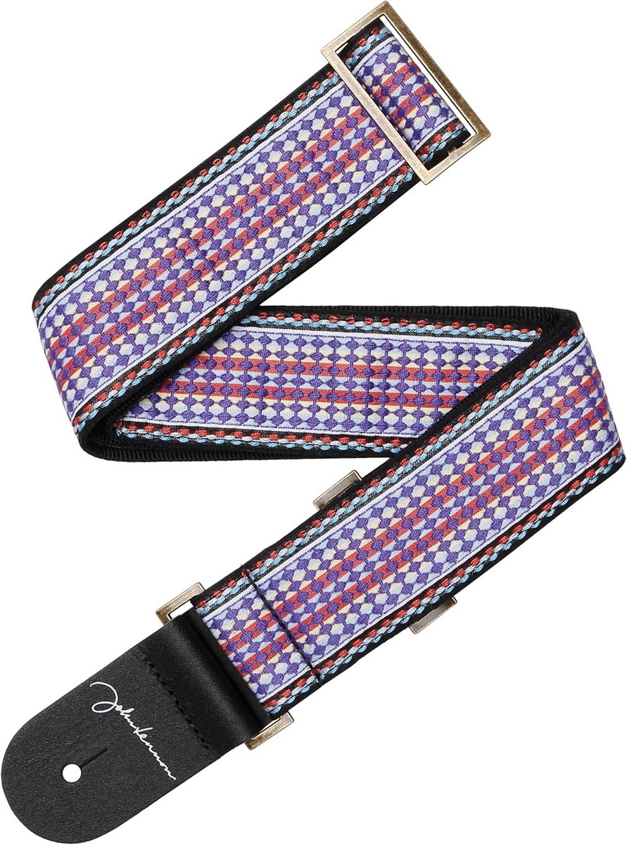 Iconische Gitaarband Replica - Jacquard Band van Live in NYC Optreden