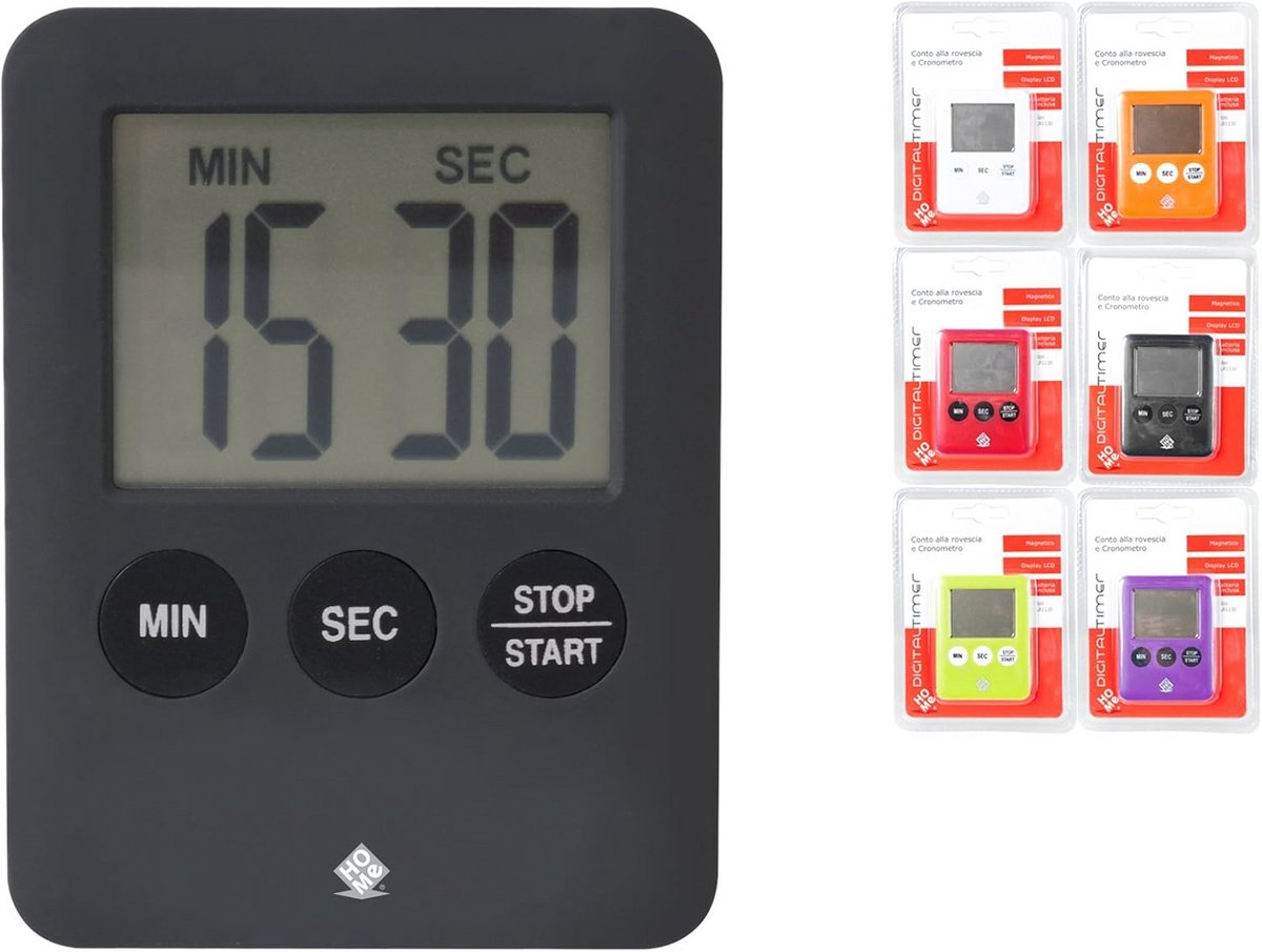 Digitale Keukentimer met Magnetische Achterkant
