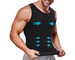 Heren afslankvest voor een platte buik