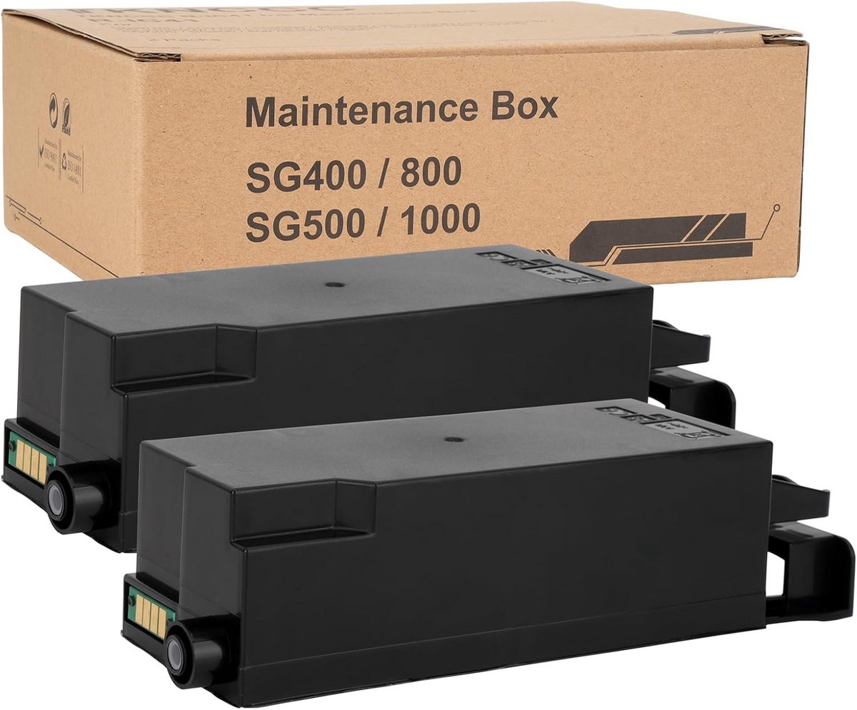 Navulbare Afval Inkt Tank voor SG400 SG500 SG1000 SG800 Printers - 2 Stuks