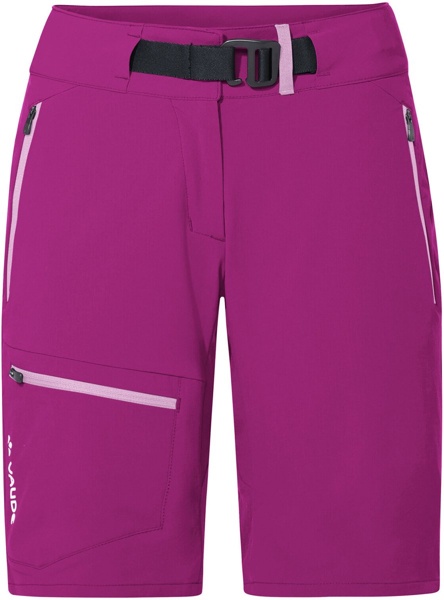 VAUDE Badile Shorts II, Outdoor Broek, Dames Outdoor Sportbroek, Winddicht, Softshell, Regular fit