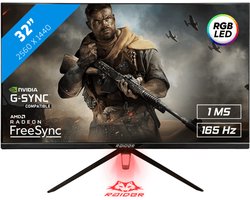 RAIDER Ultra Gaming Monitor - 165Hz - QHD (2560x1440) - IPS - 1 ms - FreeSync/G-Sync - RGB - 32 inch