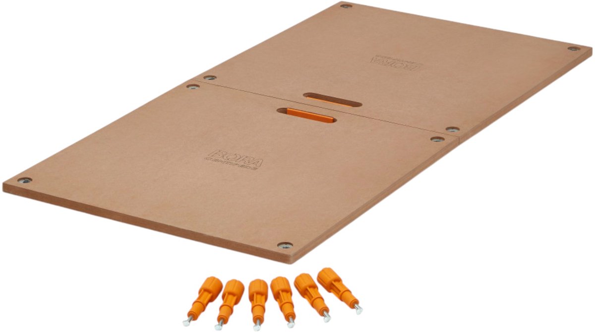BORA Centipede CT22N tafelblad 61 x 120 cm opklapbaar 907 kg draagvermogen