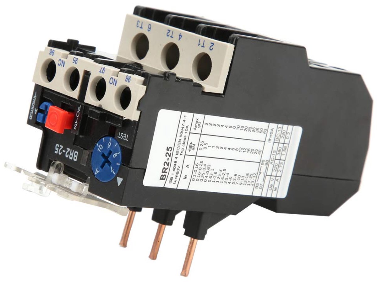 Thermisch Overbelastingsrelais - Faseuitvalbeveiliging - 7-10A, 690V