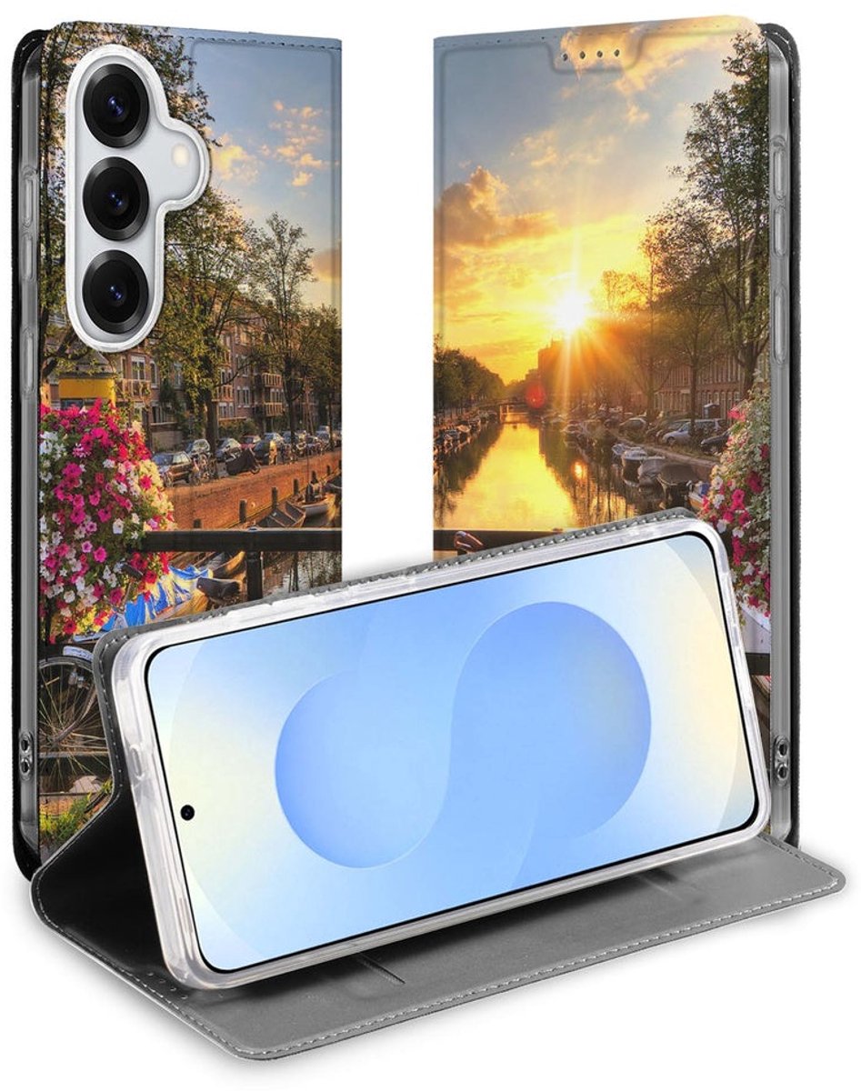 Samsung Galaxy S26 Book Cover Amsterdamse Grachten