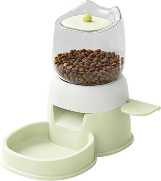 FixionParts Automatische Voederautomaat Kat 2 Liter Lichtgroen - FixionParts - €38,96
