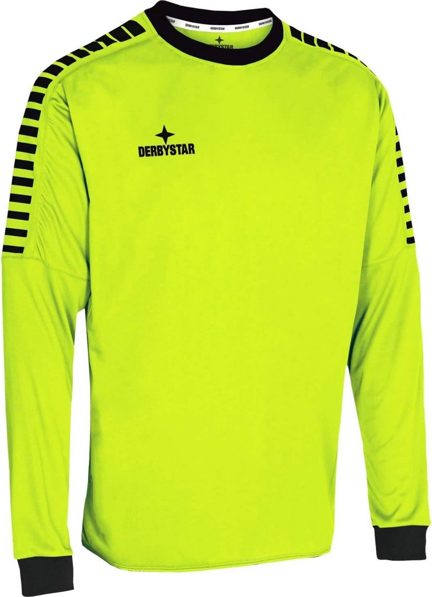 Keepersshirt Kinderen Geel Zwart - Comfortabel Voetbalshirt Jongens en Meisjes